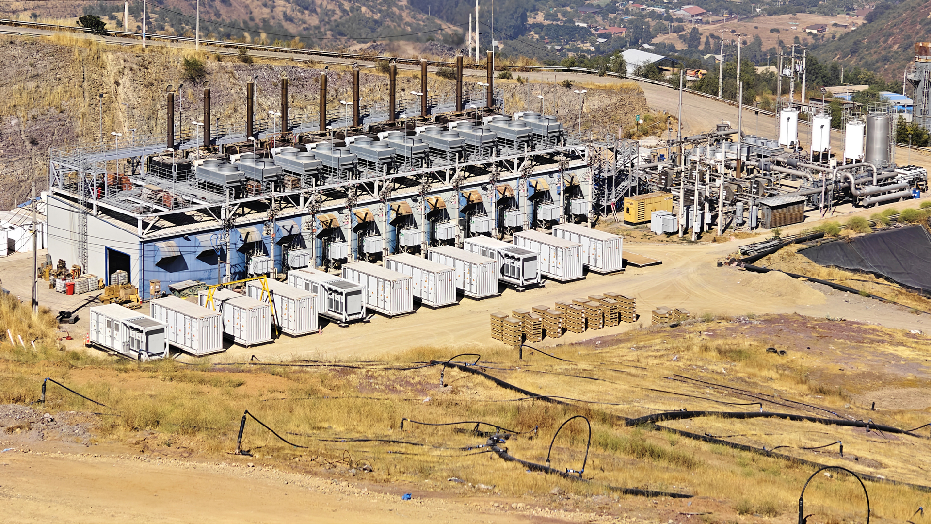  Chile's large-scale garbage power plant primary frequency regulation project